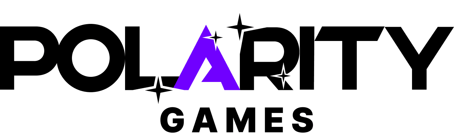Polarity Games black transparent logo