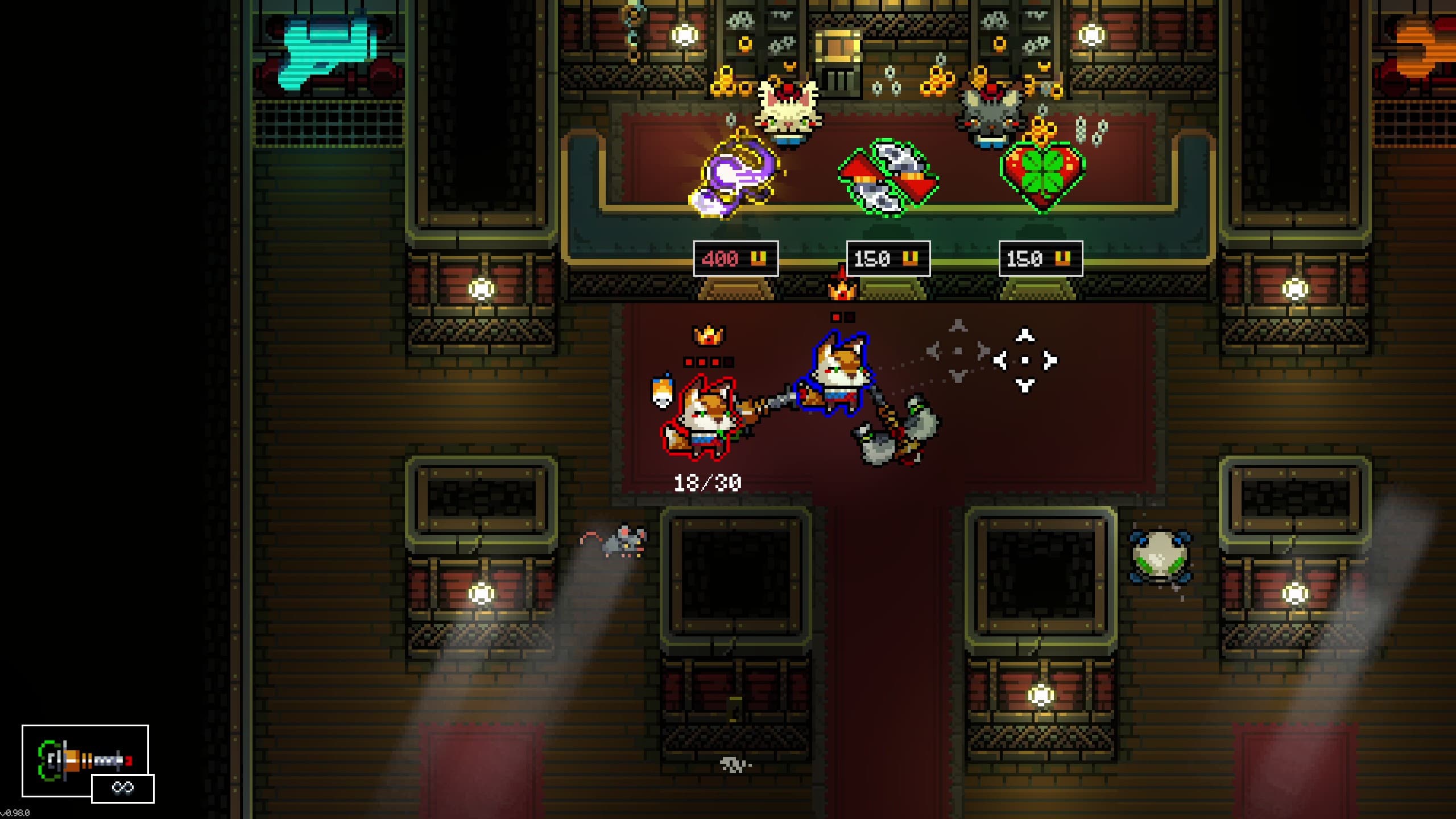 Mission Delta corridor fight gameplay screenshot
